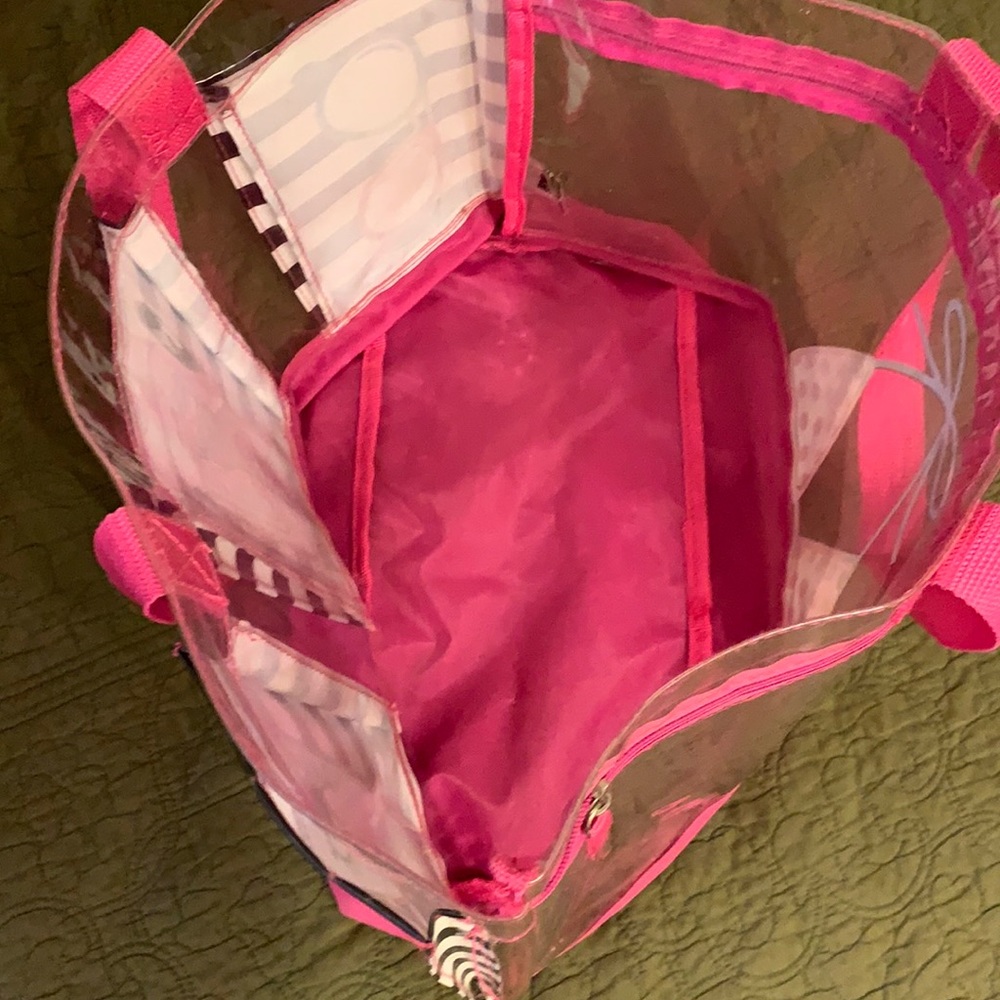 PVC Beach Bag With Pockets - Picture 9 of 9